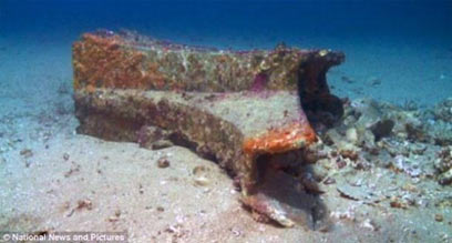 Artifacts retrieved from site of first ever ancient naval battle