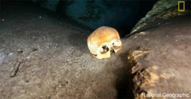 Elongated skulls found in Maya underwater cave