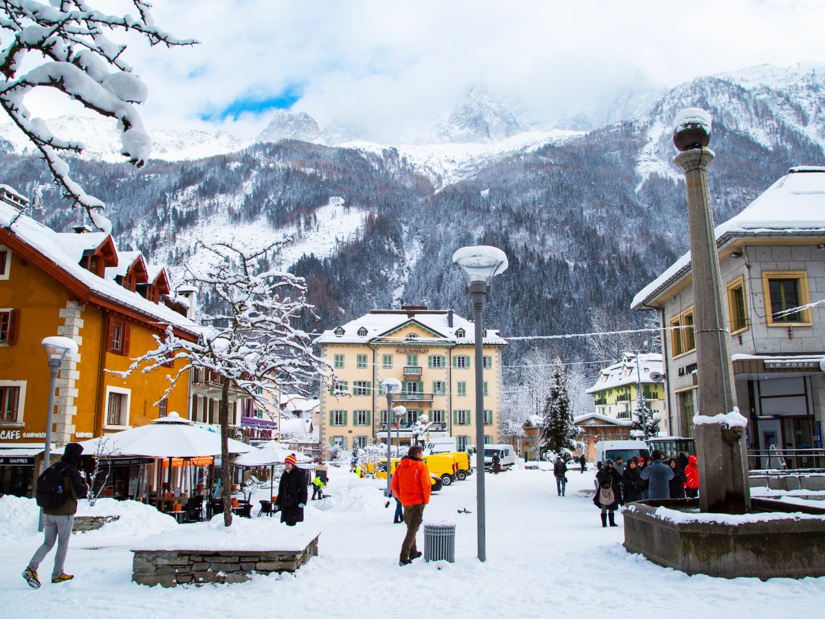 Explore the charming ski-resort village of Chamonix Mont Blanc.