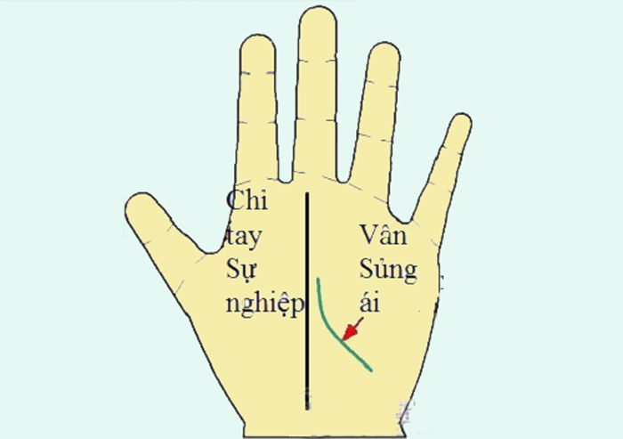 sủng ái, nhân duyên, đường chỉ tay, 