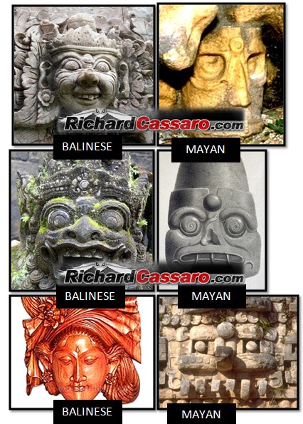 văn minh song sinh, Maya, Bali, 