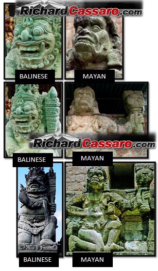 văn minh song sinh, Maya, Bali, 