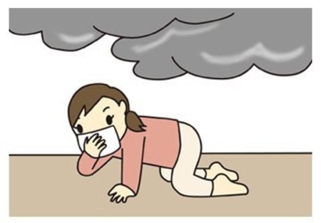 Kết quả hình ảnh cho thoát hiểm khi hỏa hoạn